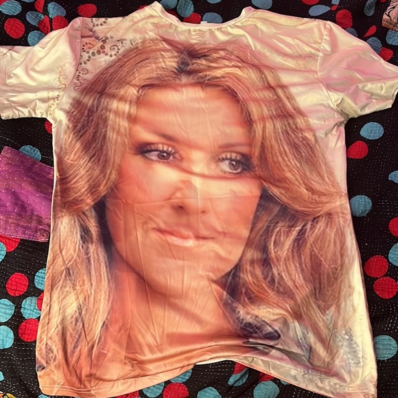 Celine Dion silky tshirt - Picture 3 of 3
